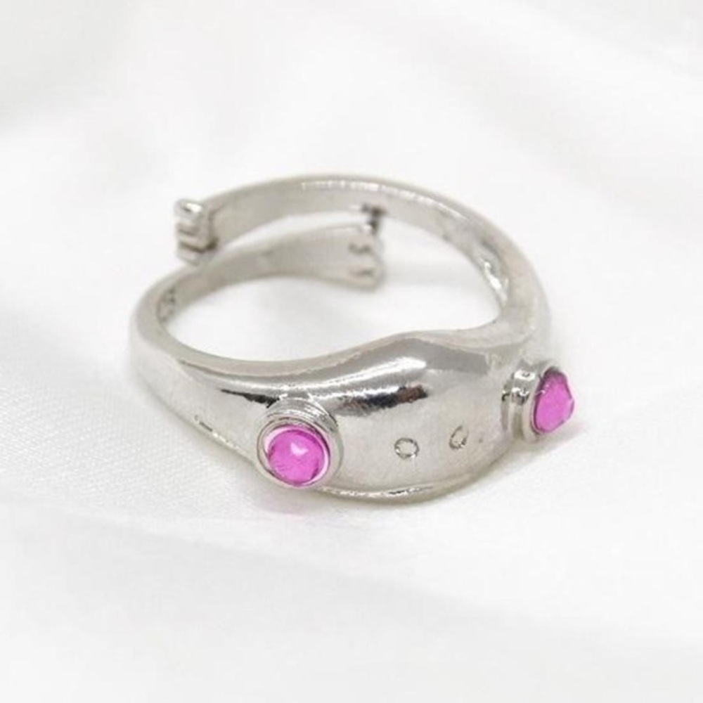 Silver Frog Ring